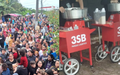 3SB contribui com a alegria da garotada da Pedreira no Dia das Crianças!